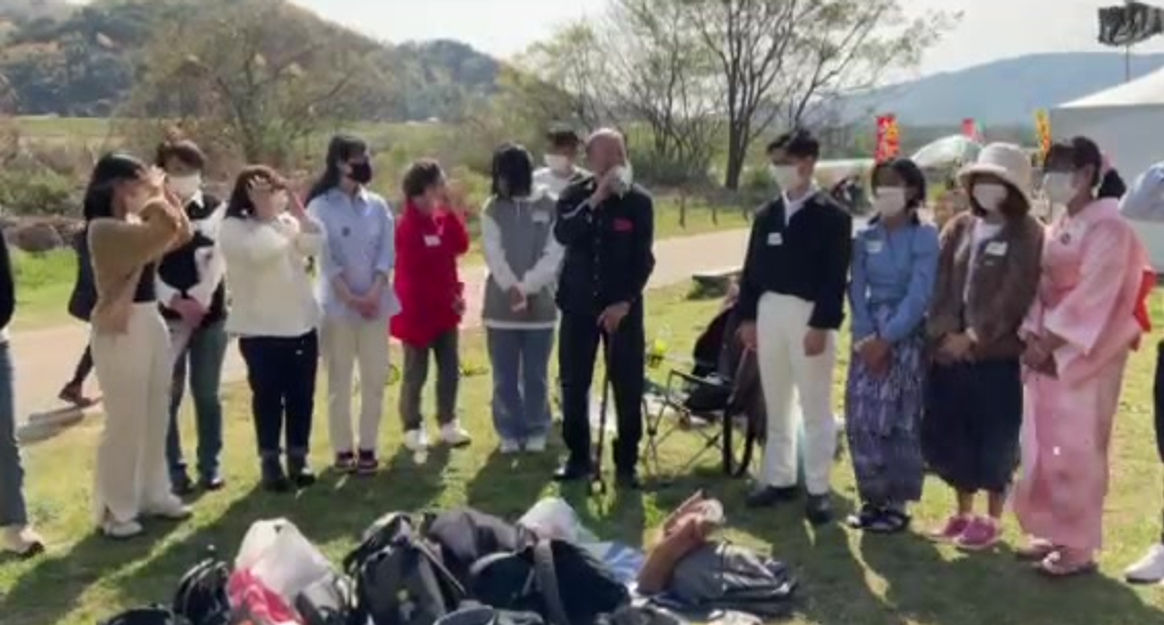 お花見交流会　自己紹介